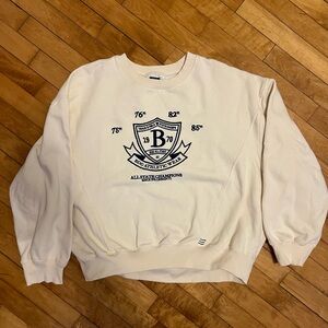 BDG Cream Crewneck Sweater (Urban Outfitters)